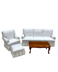 Walnut Living Room Set