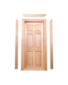 TC6007 6 Panel Barewood Internal Door