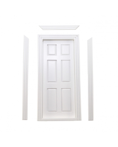 TC6007W 6 Panel White Internal Door 75x175x8mm