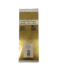 Brass Sheet 0.032'' X 4'' X 10'' Metal Mks-253)