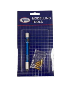 Pin Vice with 6 Attachments & Diamond Burr