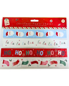 Christmas Paper Chains 36pk - Red