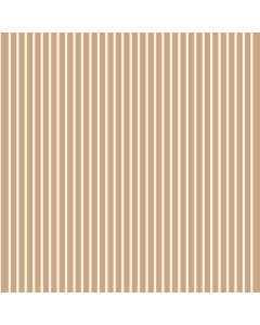 Copper Terracotta Wallpaper with Cloud Cream Stripe