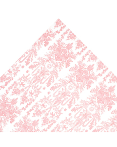 WP697 - Chelsea Wallpaper Pink / White