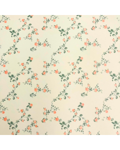 Sissinghurst Wallpaper Apricot / Cream