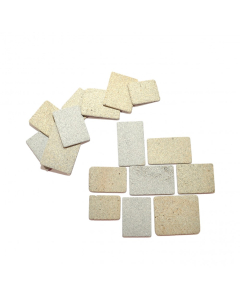 RS5009GS - Grey Stone Squared Random Flagstones (25 sq ins)