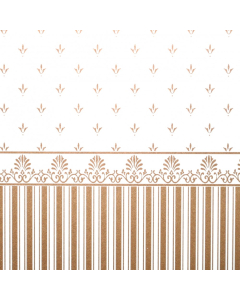 WP533 - Grosvenor Wallpaper Gold / Cream