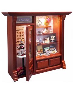 RP1027988 - Lit Chocolate Shop Front Display
