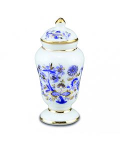 RP14835- Blue and Gold Vase with Lid