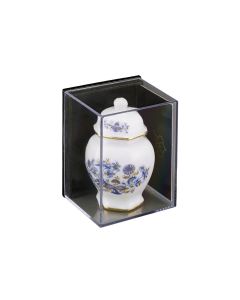 RP14835 - Japanese Vase With Lid Blue and Gold