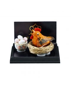 RP14955 - Chicken Nest with Bowl of Eggs