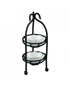 RP14966 - Black Stand with Bowls