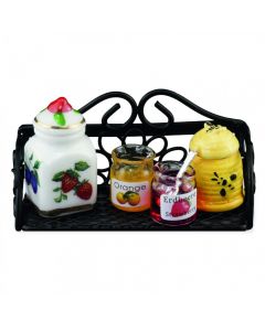 RP17686 - Small Kitchen Wall Shelf with Accessories