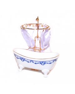 RP17692 - Blue Bow Bath with Shower