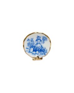 Delft Dutch Lady Wall Plate (53897D)