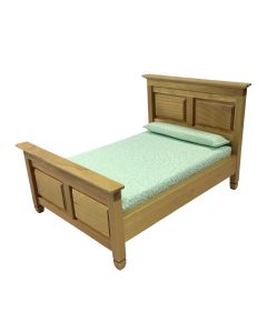 B5249 - Oak Double Bed 