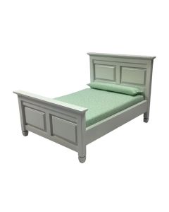 B5250 - White Double Bed 