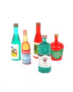 D1751 Mixed Spirit Bottles (5)