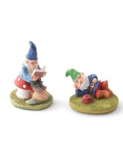 D1916 Two Garden Gnomes