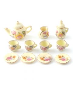 D2185 - Small Yellow Tea Set