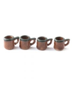 D2222 Set of 4 Stone Mugs