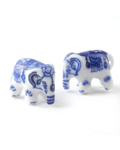 D2250 Pair of China Elephants