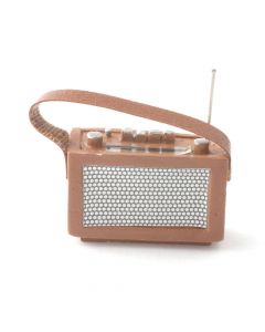 D3203T - Tan Transistor Radio