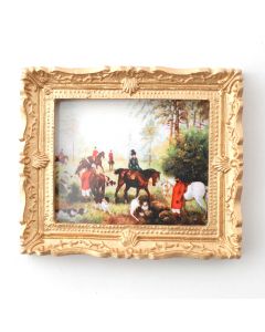 D3234 1:12 Scale Hunting Scene Painting
