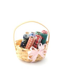 MC5039 Basket with Cloth Bolts