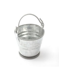 D899A Detailed Galvanised Metal bucket
