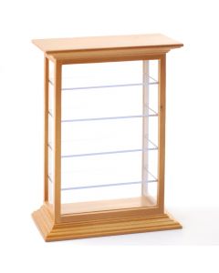 DF1461 Pine Shelf Display Cabinet