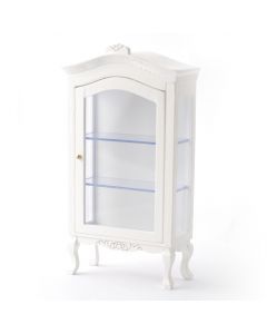 DF1496 White Display Cabinet