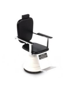DM-HD44 - 1:12 Scale Black Barbers Chair