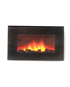 DM-M126 - 1:12 Scale Wall Hung Flame Effect Fire