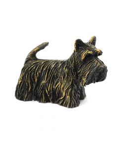 Skye Terrier Dog Miniature Dollhouse Picture 