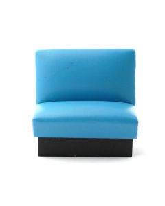E3979 - Turquoise Diner Seat/Bench