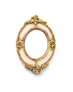E5130 - Ornate Oval Mirror