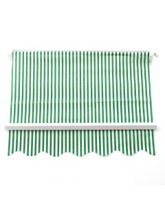 E5524 - Green Striped Sun Canopy