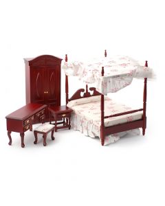 E5967 - Traditional Bedroom Set, 5 pcs