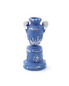 E6324 - Decorative 'Jasper' Blue Trophy Vase