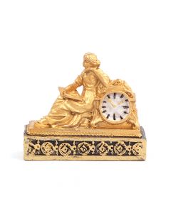 E6359 - 'Gold' Ormolu-style Clock (PR)