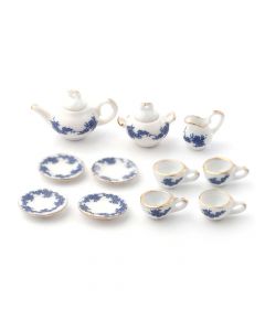 E6553 - Blue & White Tea Set