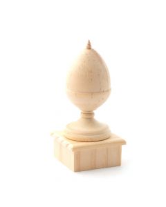 E7480 - Wooden Acorn Finial