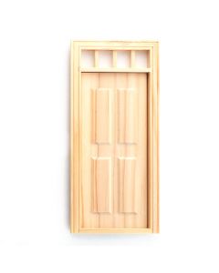 HW6001 - 1:12 Scale 4-Panel Door