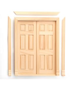 HW6026 - 1:12 Scale Double Entry Interior Door