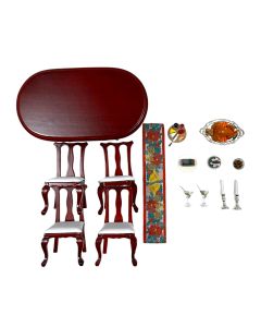 Christmas Dinner Accessory Pack with Dining Set (A412)