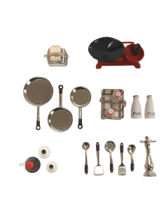 A504 - Silver Kitchen Accessory Pack