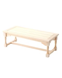 BEF103 Barewood Refectory Table