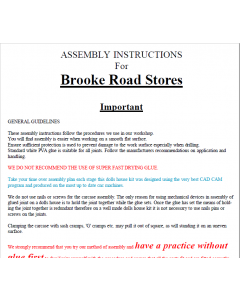 DOWNLOAD - Instructions for Brooke Road Stores (BM007)