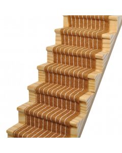 CASN94STR - Camel Striped Stair Carpet